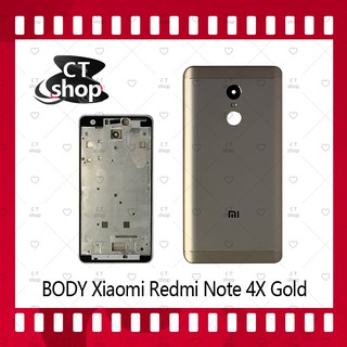 สำหรับ Xiaomi Redmi Note 4X อะไหล่บอดี้ เคสกลางพร้อมฝาหลัง Body อะไหล่มือถือ คุณภาพดี CT Shop