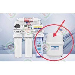 ถังแรงดันสำหรับเครื่องกรองน้ำ RO ขนาด 6 ลิตร (ถังคุณภาพสูงมาตรฐาน CE ยุโรป)