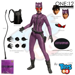 Mezco One:12 Collective Catwoman - Purple Suit Variant