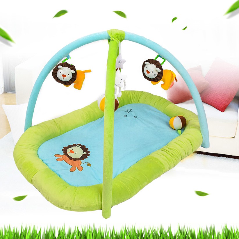 Smart kiddy shop Play Gym Play Mat : Lion เพลยิม เพลแมท ( ของเล่นเด็กอ่อน ของใช้เด็ก ของขวัญเด็กแรกเ