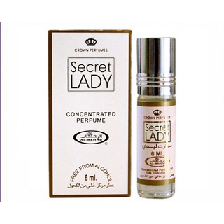 น้ำหอม Oil Perfume AL REHAB กลิ่น SECRET LADY 6 ml.