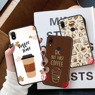 เคสนิ่ม ลายการ์ตูนกาแฟ สําหรับ Xiaomi Redmi 8A 9A Note 8 Pro 8T 9S 9 Pro Max 49Q