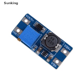 [Sunking] Mt3608 โมดูลพาวเวอร์ซัพพลาย Dc-Dc 2V-24V เป็น 5 9 12 28V ปรับได้