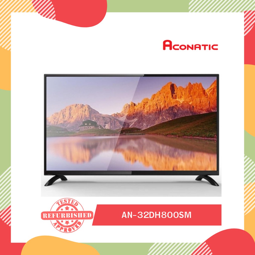 ทีวี 32 นิ้ว Aconatic TV D-LED รุ่น AN-32DH800SM (refurbished)