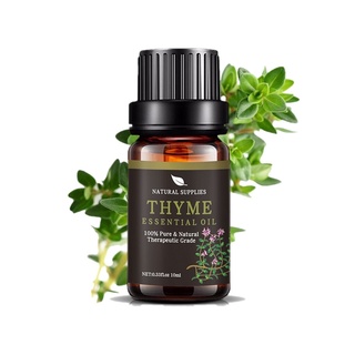 100% Thyme Essential oil ขนาด 10 ml. น้ำมันหอมระเหย ไทม์ บริสุทธิ์