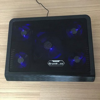 Marvo FN33 Laptop Cooling Stand 5fans พัดลมระบายความร้อนโน๊ตบุ๊ค5ใบพัด