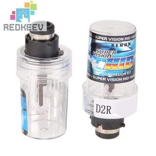 Redkeev หลอดไฟซีนอน 35W Hid D2R สําหรับติดรถยนต์ 2 ชิ้น