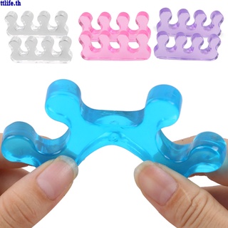 【ANDES】Hot Sale Soft Silicone Toe Separator Separator Straightener Tool 1 Pair