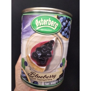 Osterberg Blueberry Fruit Topping Filling บลูเบอร์รี่ฟรุต ท๊อปปิ้ง ออสเตอร์เบิร์ก 620 กรัม