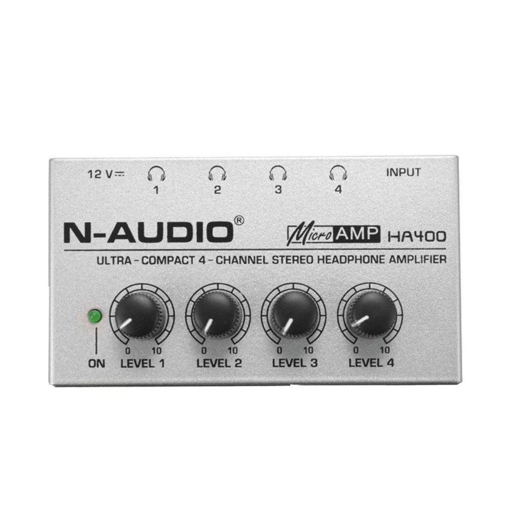 Ha Compact Channel Stereo Headphone Amplifier Monitor