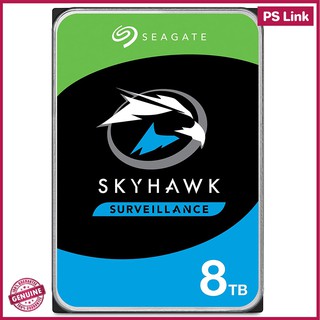 Seagate SkyKawk AI 8TB Surveillance HDD 7200 RPM Cache 256MB ฮาร์ดดิสก์ภายใน ของแท้ ประกันศูนย์ 3 ปี (ST8000VE001)