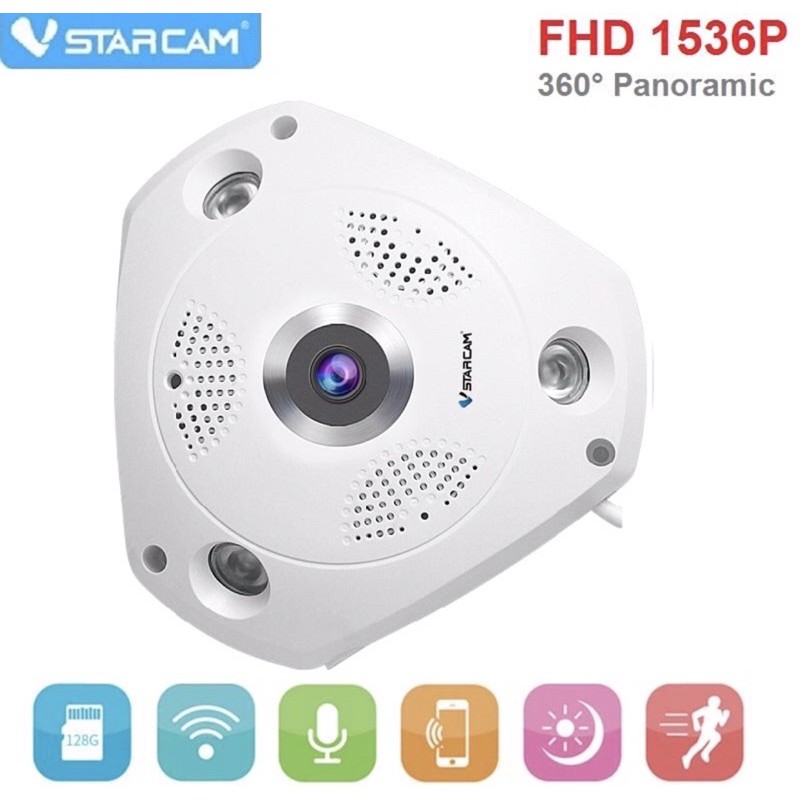 ถูกที่สุด!!กล้อง IP Camera Vstarcam C61S 360 องศา