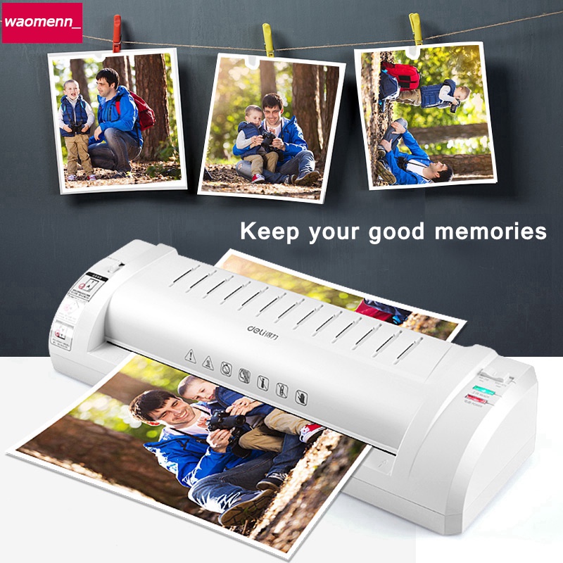 เครื่องเคลือบบัตร A4 คุณภาพพรีเมี่ยม OfficePlus DL-289 เครื่องเคลือบเอกสาร Laminator