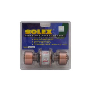 ลูกบิด ทั่วไป SOLEX 6100 AC หัวมะยม AC | SOLEX | 6100 AC ลูกบิดประตู มือจับประตู ประตูและหน้าต่าง ลูกบิด ทั่วไป SOLEX 61