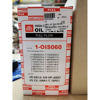 ชุดกรองเครื่องของ FULL ใช้สำหรับ DECA320 6WA 10PE1คุณภาพสูง เทียบแท้
