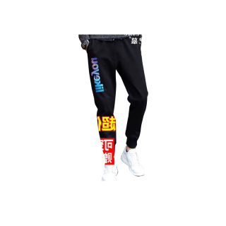 กางเกงขายาวลำลอง กางเกงผู้ชาย กางเกงแฟชั่นเกาหลีสำหรับผู้ชาย (สีดำ) รุ่น K03-K05 แมตท์ได้กับทุกชุด เนื้อดีใส่สบาย