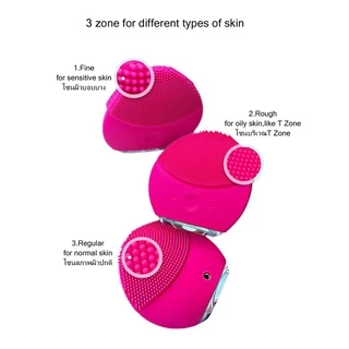 เครื่องล้างหน้า เครื่องขัดหน้า แปรงล้างหน้า FOREVER Luna Mini 2 พร้อมกล่อง+สายชาร์จ [กันน้ำ] แบบชาร์จไฟ! มี5สีให้เลือก