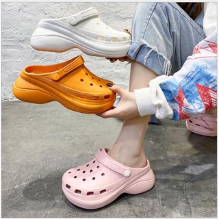 รองเท้าแตะ Crocs Bae Clog 8 ซม. สไตล์คลาสสิก