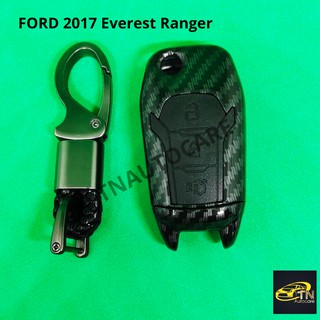 เคสกุญแจเคฟราสำหรับ ใส่กุญแจรีโมทรถยนต์ FORD 2017 Everest Ranger