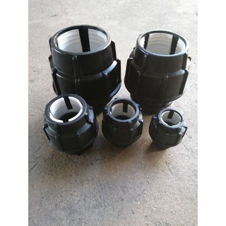 ข้อต่อตรงเกลียวนอกสวมอัดHDPE  สำหรับท่อPE (Male Adaptor) 50-75 มม.