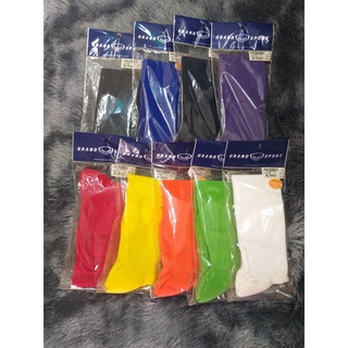 SALE ถุงเท้าฟุตบอลยาว GRAND SPORT 025-006 สีแดง,เหลือง,ขาว,เขียว,,ม่วง,กรม,ดำ,น้ำเงิน,ส้ม