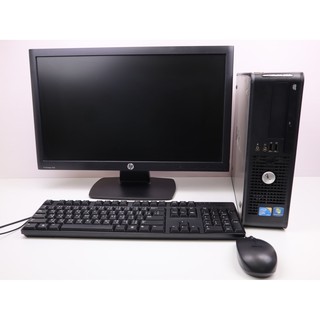 คอมพิวเตอร์ชุด Dell OptiPlex 780/380 intel DDR3 4GB จอ monitor 22นิ้ว พร้อม คีย์บอร์ด เม้าส์ แผ่นรองเม้าส์