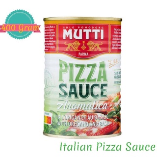 Pizza Sauce Aromatizzata (Mutti Brand) (Ready to Use Flavored Pizza Sauce) พิซซ่าซอสปรุงรสพร้อมใช้ 400 g.