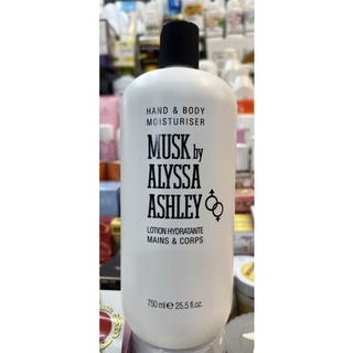 โลชั่น​MUSK BY ALYSSA ASHLEY. 750 ml.