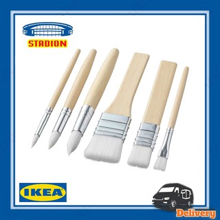 ชุดพู่กัน 6 ชิ้น MÅLA มัวล่าIKEA