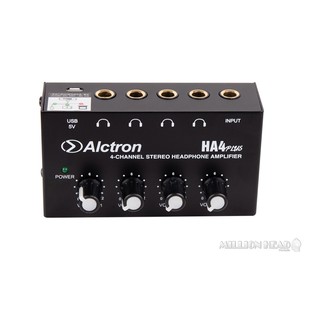 Alctron : HA4 PLUS by Millionhead (เฮดโฟนแอมป์สำหรับขยายหูฟัง แยกหูฟังได้ถึง 4 ตัว และฟังได้พร้อมกัน เป็นแบบ Stereo)
