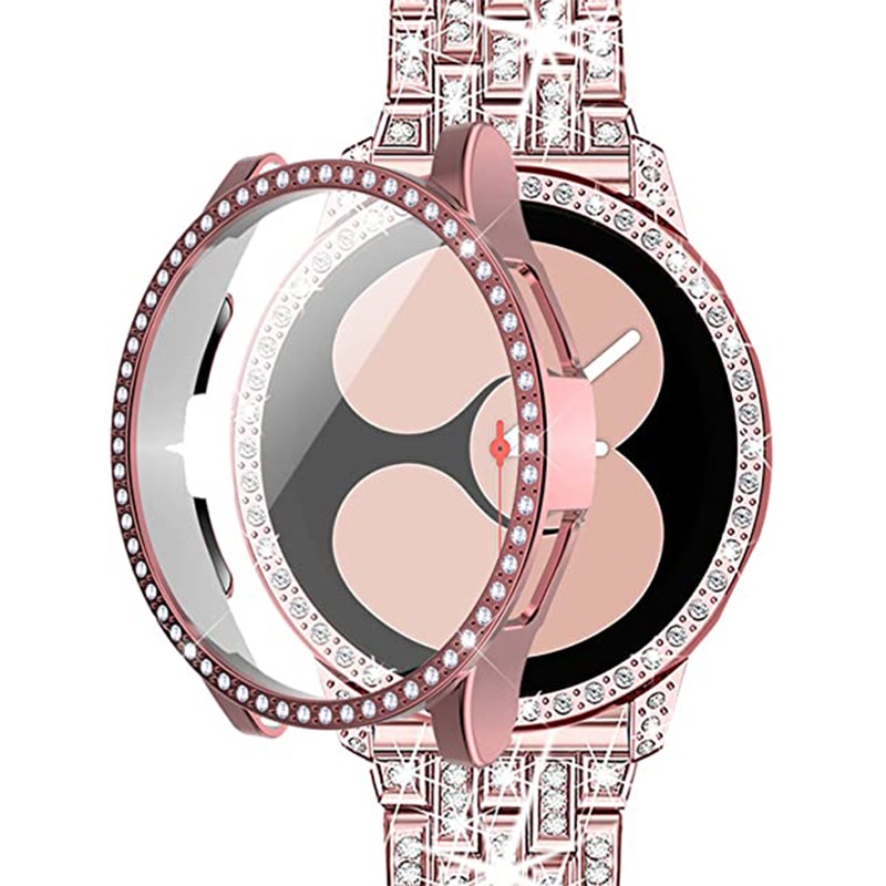 สายนาฬิกาข้อมือ ประดับเพชร สําหรับ Samsung galaxy watch 5 watch 5 pro 4