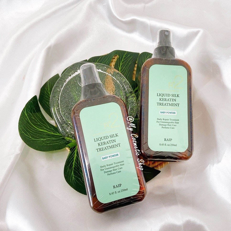 ✿✷(🌼แท้ /พร้อมส่ง 🌼) RAIP R2 Liquid Silk Keratin Treatment 250ml ทรีทเม้นท์บำรุงผมเกาหลี