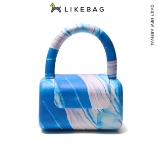 Likebag เต่าเต่า กระเป๋าเทพธิดา กระเป๋าถือ สุทธิ สีแดง การสร้างแบบจำลอง กระเป๋า กระเป๋าสะพายแฟชั่น