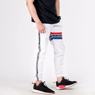 กางเกง JOGGER พรีเมี่ยม ผ้า COTTON รหัส SS 622 JAP Red Blue