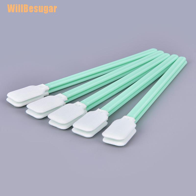 (Willbesugar) อุปกรณ์ทําความสะอาดเครื่องพิมพ์ 50 ชิ้น