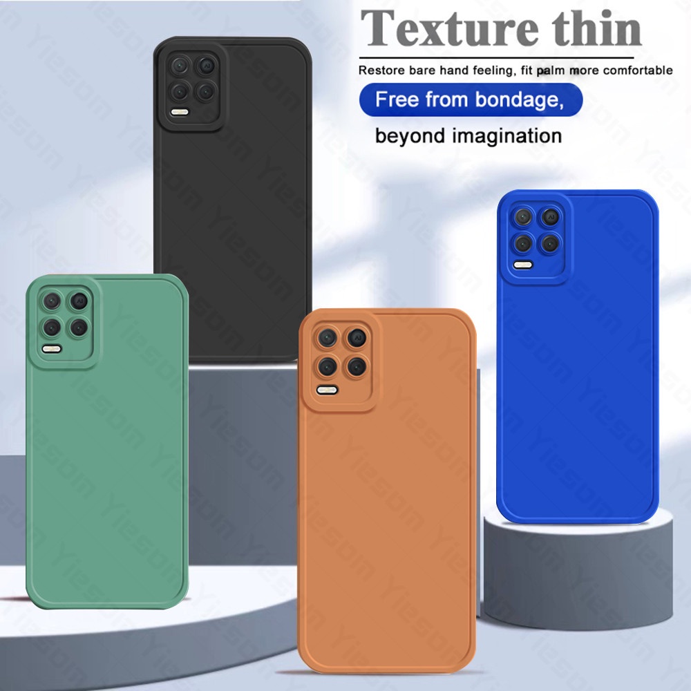 เคสโทรศัพท์มือถือ ซิลิโคนนุ่ม ผิวด้าน กันรอยกล้อง สีพื้น สําหรับ OPPO A54 A55 4G A16 A16K A16E A15 A15S A53 A33 A31 2020 A52 A92