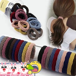 Fashion ยางยืดมัดผม แข็งแรง ยางยืดคุณภาพเยี่ยม (คละสี) พร้อม…