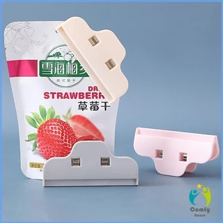 Comfy ที่หนีบถุง ที่หนีบถุงขนม ที่หนีบอเนกประสงค์ คลิปปิดปากถุงพลาสติก Moisture-proof clip