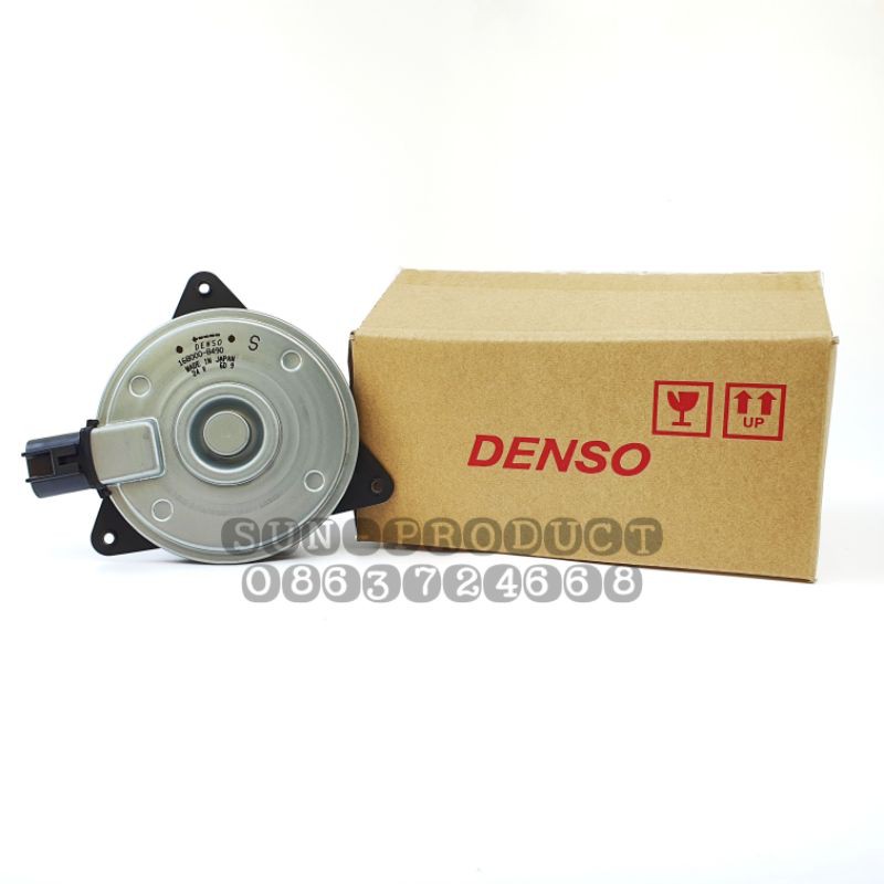 มอเตอร์ เป่าพัดลมหม้อน้ำ Denso Hino Mega 24V (8490) ฮีโน่ เมก้า ปี2004 Hino Mega Y.2004 Fan Motor Size S แท้เดนโซ่