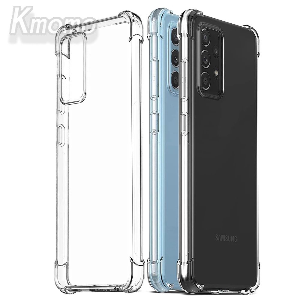 เคสโทรศัพท์มือถือ ซิลิโคนนิ่ม TPU ใส กันกระแทก สําหรับ Samsung 25 S24 S23 S22 Ultra S21 FE 5G S20 Pl