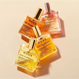 ของแท้!พร้อมส่ง!Nuxe Multi-Purpose Dry Oil  (Face, Body, Hair)