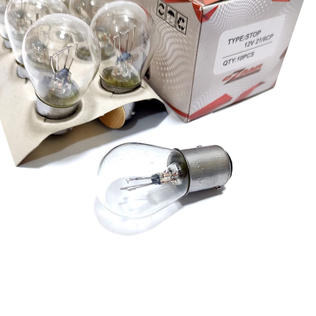 12V คุณภาพดีรถจักรยานยนต์และไฟเบรค STOP BULB