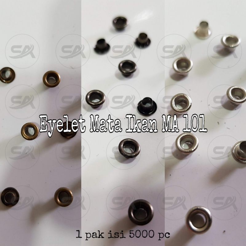 MATA [PAK] EYELET 3MM EYE SPOT MA 101 F (5000 ชิ้น)