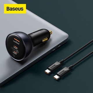 Baseus Car Charger 160W QC 5.0 หัวชาร์จแบตในรถ หัวชาร์จแบตเร็ว ที่ชาร์จแบตรถ ที่ชาตแบตในรถ