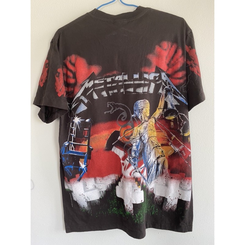 เสื้อวง METALLICA สุสานโอเวอร์ปริ้น