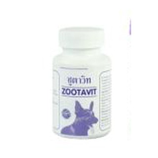 ZOOTAVIT ซูตาวิท วิตามินสำหรับสุนัข 70 เม็ด (ซื้อ 6 ขวดคุ้มกว่า)