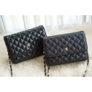 เช็คก่อนสั่ง Chanel WOC wallet on chain ปั๊มโลโก้