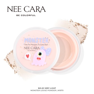 NEE CARA นีคาร่า แป้งฝุ่นมอนส์เตอร์ N1970  Monster Loose Powder-