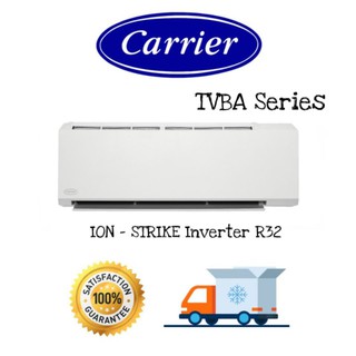 🔥⭐CARRIER แอร์ติดผนัง ระบบอินเวอร์เตอร์รุ่น ION STRIKE ขนาด 9200-20400 BTU TVBA Series