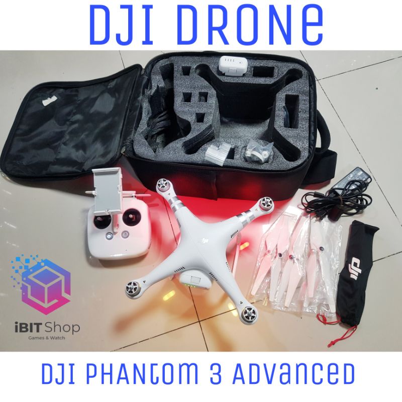 DJI 3 DJI Phantom 3 Advanced  (โดรน DJI) สินค้ามือสองของแท้ พร้อมใช้งาน